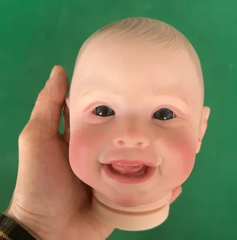 19 palca Že Pobarvane Rodi Punčko Kompleti Harper Nasmejan Baby 3D Barvanje z Vidnimi Žilami Krpo Telo Oči Vključeni Pobarvane Lase
