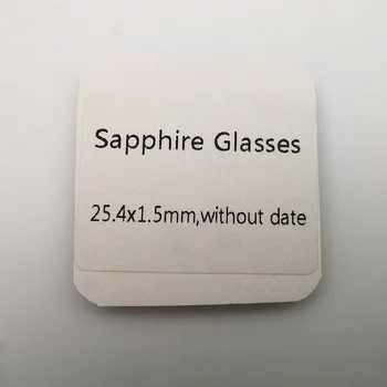 25.4X1.5 mm Top Safir urno Steklo BREZ Datuma Za 31mm Datejust, Poprodajnem Watch Zamenjava
