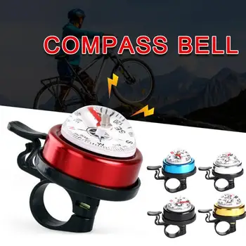 2pcs Kompas Bell Gorsko Kolo Avto Bell Aluminij Zlitine Bell Rog Kolo Bell Kolesarjenje Rog Opozorilo Obroč Dodatki