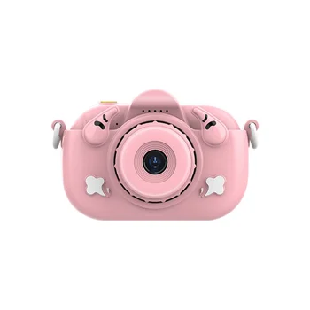 32 G Pomnilnik Otroke Mini Kamera HD Digitalna Fotografija Fotoaparat Instant Print Fotoaparat za Otrok Darilo za Rojstni dan Roza