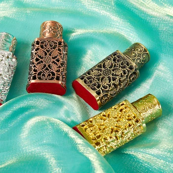 3ml Antiqued Parfum ponovno napolniti Steklenico Arabski Slog Eterična Olja Razpršilo Parfum Spray Steklenico Poročno Dekoracijo Darilo
