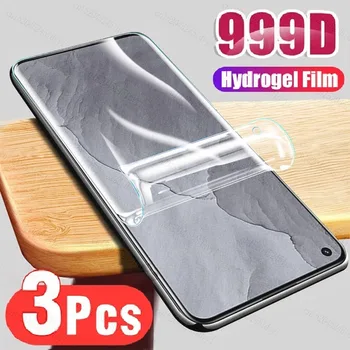 3PCS Hydrogel Film Za Realme GT Neo 2 3 3T 5 SE V3 V5 Pro Q3T Telefon Screen Protector Za Narzo 30 50 Pro 30A 50i 50A Prime Film