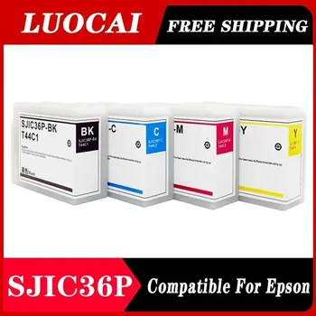 4Color SJIC36P Združljiva Kartuša z 75ML Polno Pigment Za Epson CW-C6500Ae 6500PE Evropi Čip Omejeno na en nakup