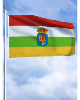 60×90 90x150 120×180 CM La Rioja Zastavo Poliester Natisnjeni Banner Avtonomnih skupnosti v Španiji Tapiserija Za Dekor