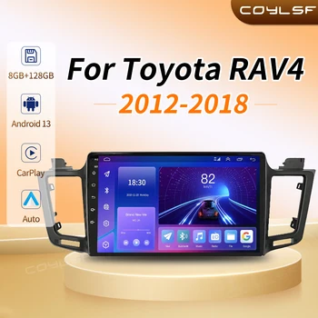 Android 13 Avto Auto radio Za Toyota RAV4 RAV 4 2013 2014 2015 2016 2017 Multimedijski predvajalnik, 4G Carplay 2din GPS Stereo glavne enote