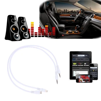 Avto Micro Usb 3,5 mm Avdio Priključek za Kabel Slušalke Priključite Avdio Kabel Audio Ključ Pretvornik