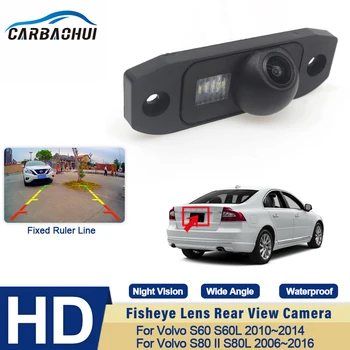 Avto Rearview Varnostne Kamere Vozila Backup registrske Tablice Kamere LED Nočno gledanje HD Za Volvo S60 S60L S80 II S80L 2006~2016