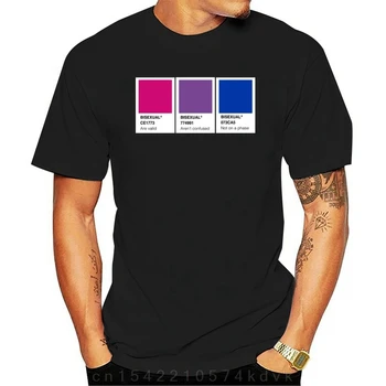 Biseksualci, Majica, Biseksualci, T-Shirt Človek Cotton Tee Shirt Srčkan Prevelik Natisnjeni Kratek Sleeve Classic Tshirt