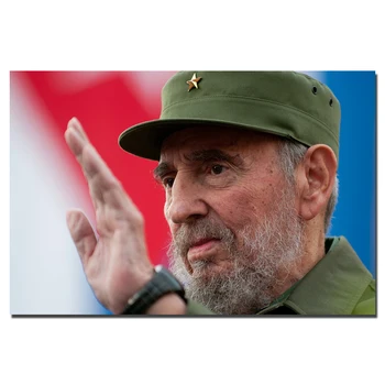 Fidel Castro Plakat Brez Okvirja Platno Stensko Slikarstvo Umetnost Slike, Tiskanje Za Dnevni Sobi Doma Dekor