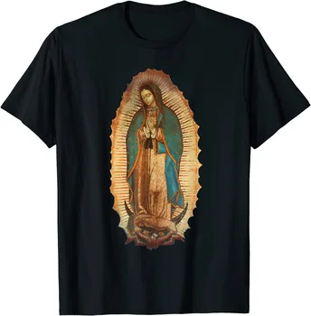 Gospa Virgen De Guadalupe Devica Marija Majica s kratkimi rokavi Velikosti S-5XL