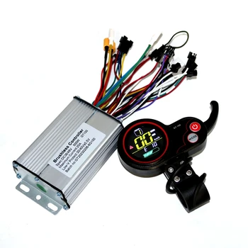 GT-100 LCD-Zaslon Instrumenta nadzorni Plošči Krmilnik spiral 36V 500W Krmilnik Električni Skuter Rezervni Deli, dodatna Oprema