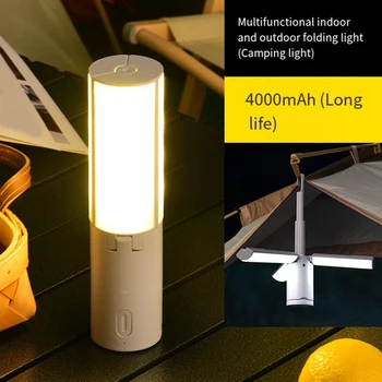 Kampiranje Luči Kamp Svetilka Upogljivi 3-Mode LED Lahka, Ultra-Bright in Kompaktna, Moč Banke Možnost, Odlično