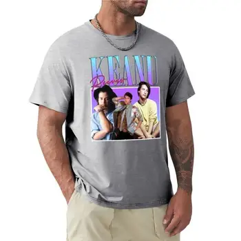 Keanu Reeves 90. letih Slog T-Shirt smešno majica s kratkimi rokavi boys t majice črne majice s kratkimi rokavi moški graphic t-majice anime