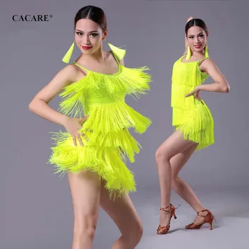 Latinski Ples Obleka Ženske Bonitete Obleko Salsa Tango Gatsby Zaklopnica Kostum Ples Obrabe Konkurence Obleke Fazi Kostum D0431