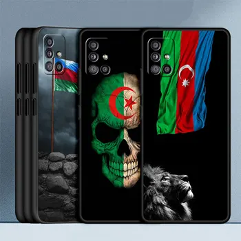 Luksuzni Primeru Telefon Za Samsung Galaxy A13 A11 A12 A32 A52 A41 A03 A22 A50 A73 A23 5G A20e A21s A51 Kritje Alžirija Nacionalne Zastave