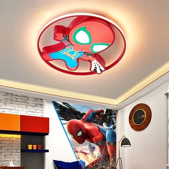 Marvel Spiderman Novo Večnamensko Prilagojene Ustvarjalne Risanka Smart Dekorativni Strop Lučka za otroške Fantovske Spalnica