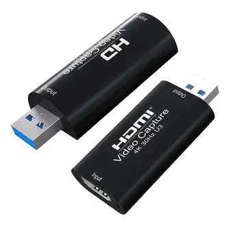 MS2130 4K HDMI Za USB 3.0, Audio Video Capture Card 1080P 60fps Video YUY2 Igri Rekord za PS4 PS5 Fotoaparat, Prenosni RAČUNALNIK Live Stream