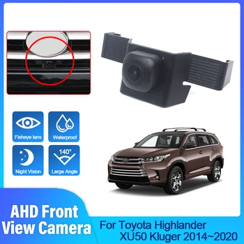 Pogled od spredaj kamera Za Toyota Highlander XU50 Kluger 2014 2015 2016 2017 2018 2019 2020 HD Night Vision Parkiranje Kamera na Sprednji strani LOGOTIP