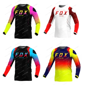 Smuk Dresov Gorsko Kolo Jersey MTB BAT FOX T-Majice Offroad DH Motocikel Jersey Motokros Kolo Sportwear Oblačila