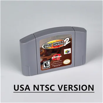 Tony Hawk ' s Pro Skater 2 za 64-Bitni Retro Igre Kartuše Različica ZDA NTSC FormatChidren Darilo igre na Srečo