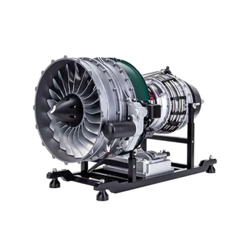Turboventilacijski Motorja Mpdel Kompleti DIY Montažo Kit 1/10 Električni letalskih Motorjev Model Letalstva Turboventilacijski Motorja, Kovinski Premično Igrače
