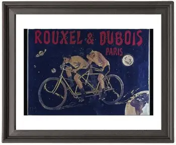 Uokvirjena Plakat Izposoja Rouxel & Dubois Plakat Fotografski Papir Natisniti Sliko 16x12 palčni