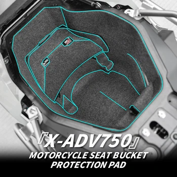 Uporablja Za HONDA, FORZA 750 XADV 750 Motocikel Pribor Polje Linijskih Sedež Vedro Pad Blok Kompleti za Shranjevanje Varstvo Pad