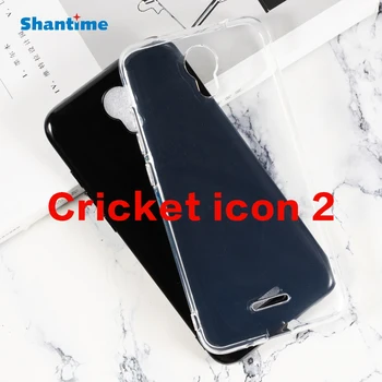 Za Kriket ikono 2 Gel Puding Silikonski Telefon Zaščitna Nazaj Lupini Za Kriket ikono 2 Mehko TPU Ohišje