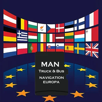 za ČLOVEKA, Tovornjak, Avtobus Harman Sistem Navigacijski 2016-2020 Oprema Avto TF Kartice Zadnja Posodobitev Evropi Turčija Sedel Navi Zemljevidi